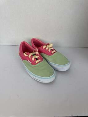 Vans Era Vintage Sport Green/Fuchsia Low Top Sneakers